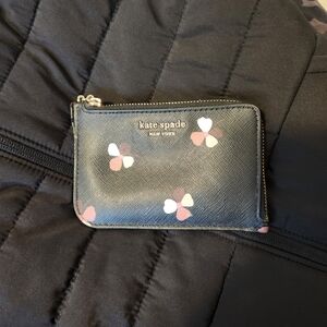 🛑Sold🛑 Kate Spade Black Floral Wallet